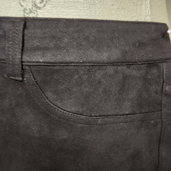 HQP black stretch moto jeggings - Picture 6 of 11